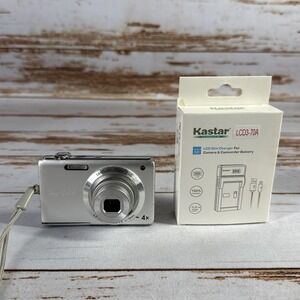 Samsung TL205 12.2MP Digital Point and Shoot Camera Used With Battery Charger